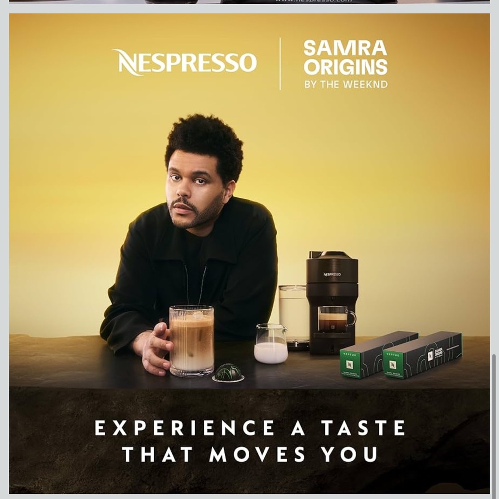 Nespresso I Samra Origins by The Weeknd Vertuo Double Espresso 20 pod 6/30/26 - Picture 2 of 5